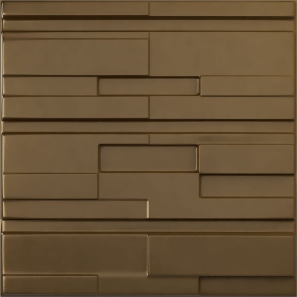 Ekena Millwork 19 5/8in. W x 19 5/8in. H Offset Brick EnduraWall Decorative 3D Wall Panel Covers 2.67 Sq. Ft. WP20X20OBCCB - main